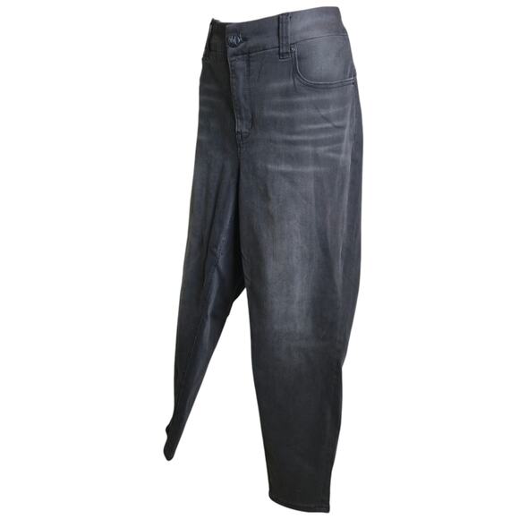 Melissa McCarthy Seven7 Jeans 18W Black Skinny‎ Plus Size Stretch Embellished - Picture 3 of 6